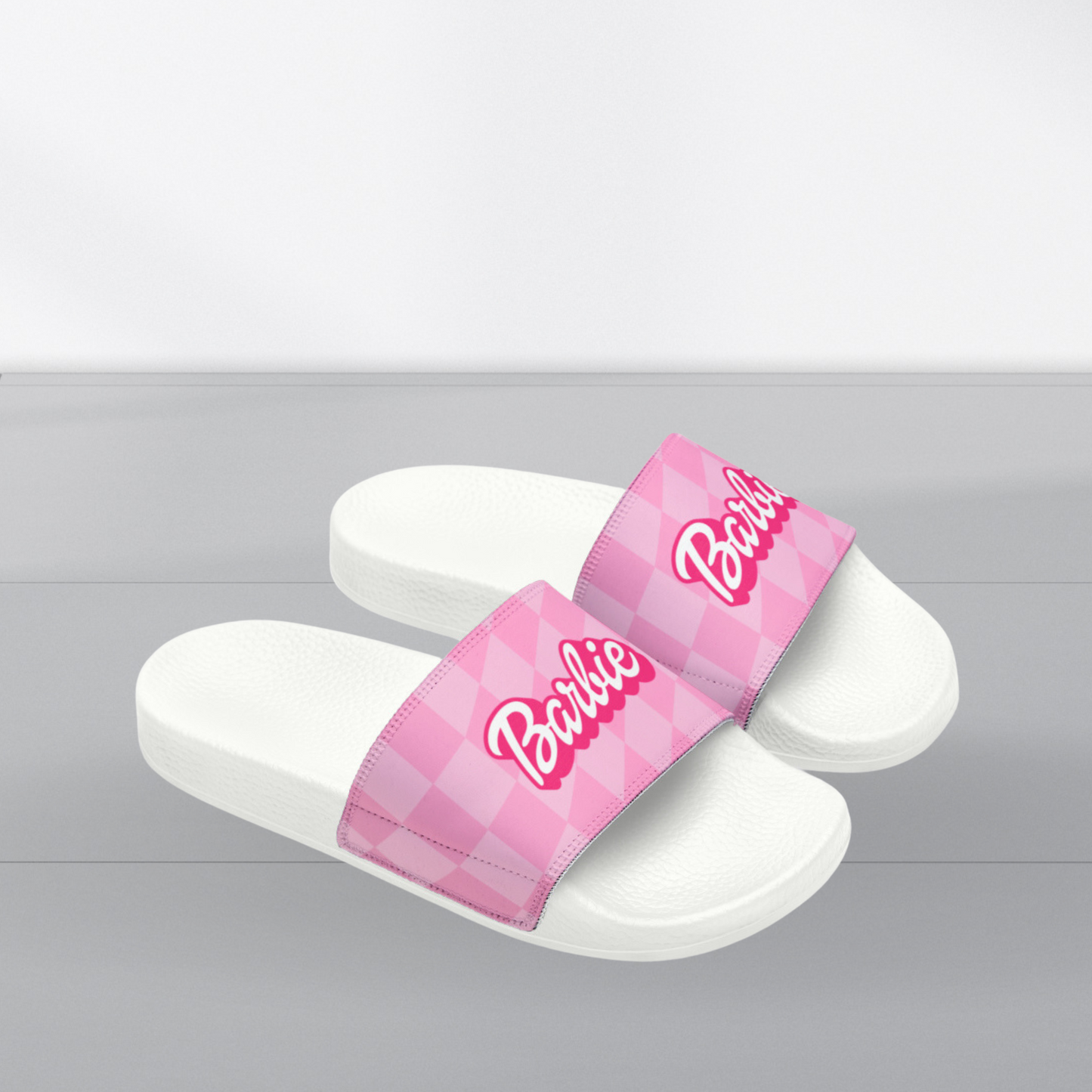 Barbie Retro Slides | Pink TikTok Slides