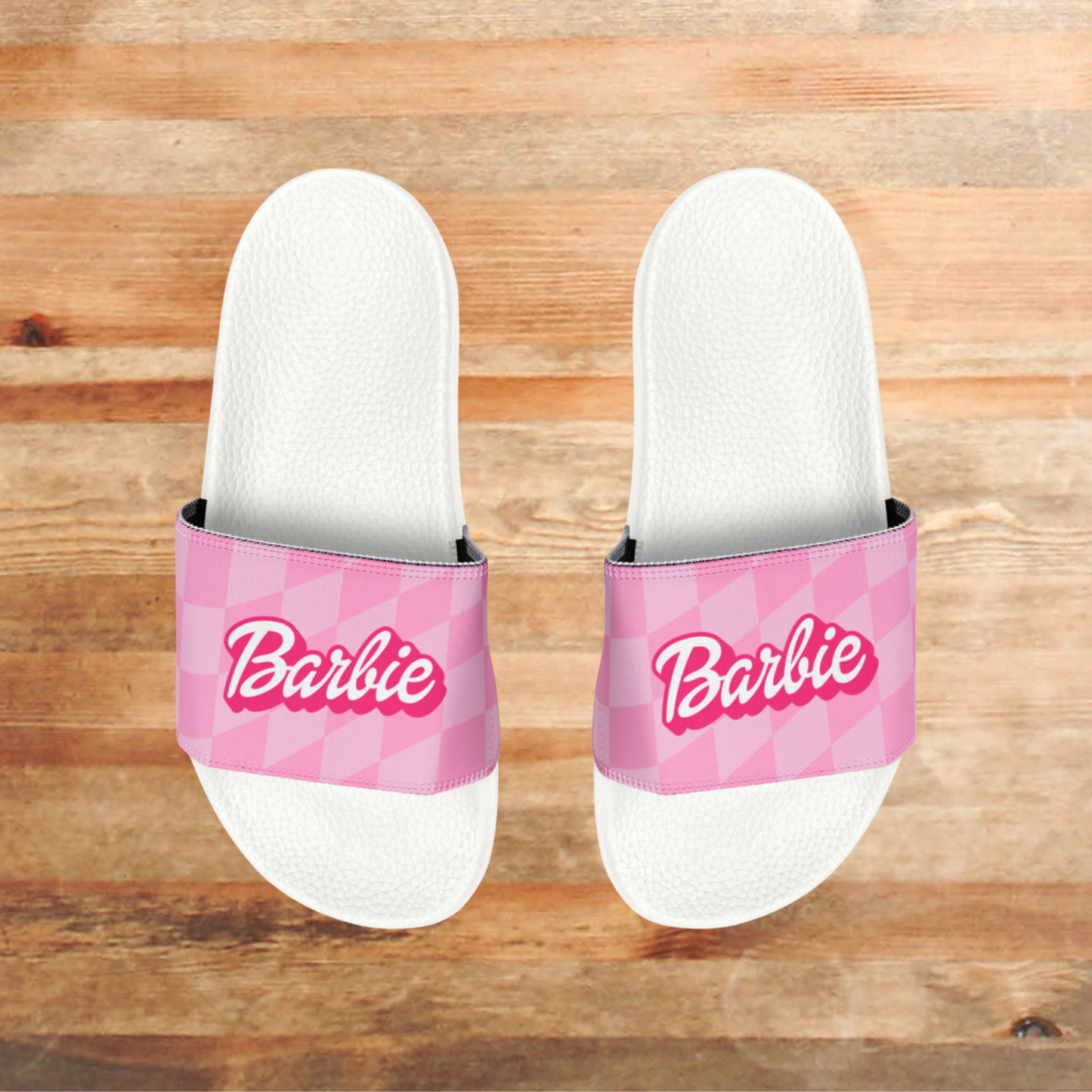 Barbie Retro Slides | Pink TikTok Slides