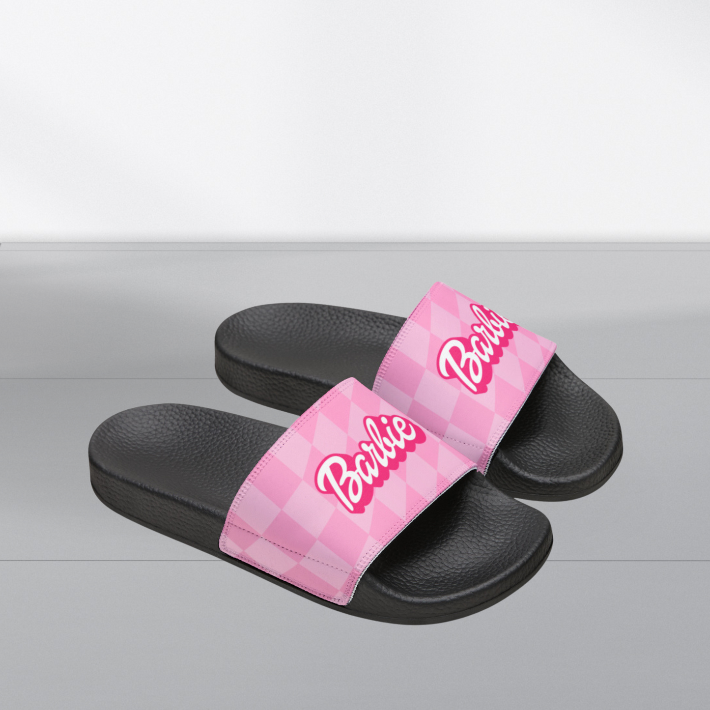 Barbie Retro Slides | Pink TikTok Slides