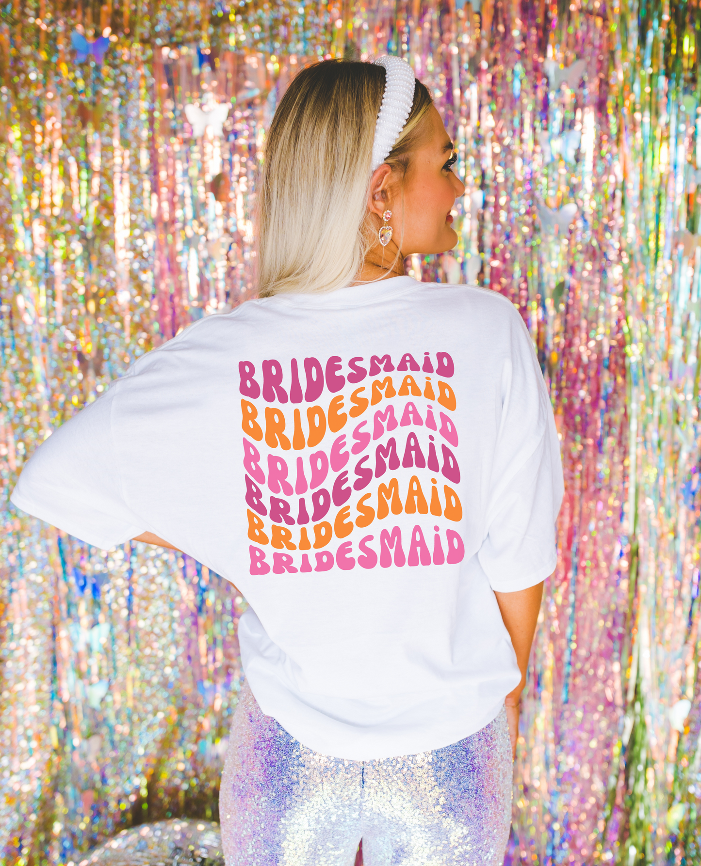 Retro Bridesmaid Shirt | Matching Bridal Party Shirts