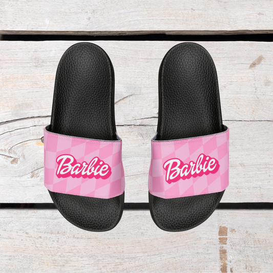 Barbie Retro Slides   |    Pink TikTok Slides