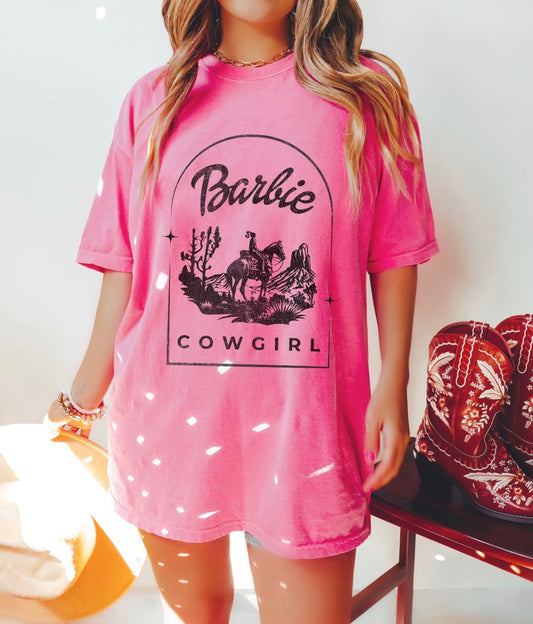 Cowgirl Barbie Shirt | Western Graphic Tee