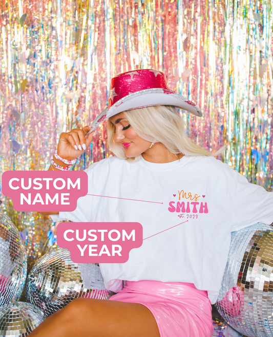 Retro Bride Shirt | Matching Bachelorette shirts