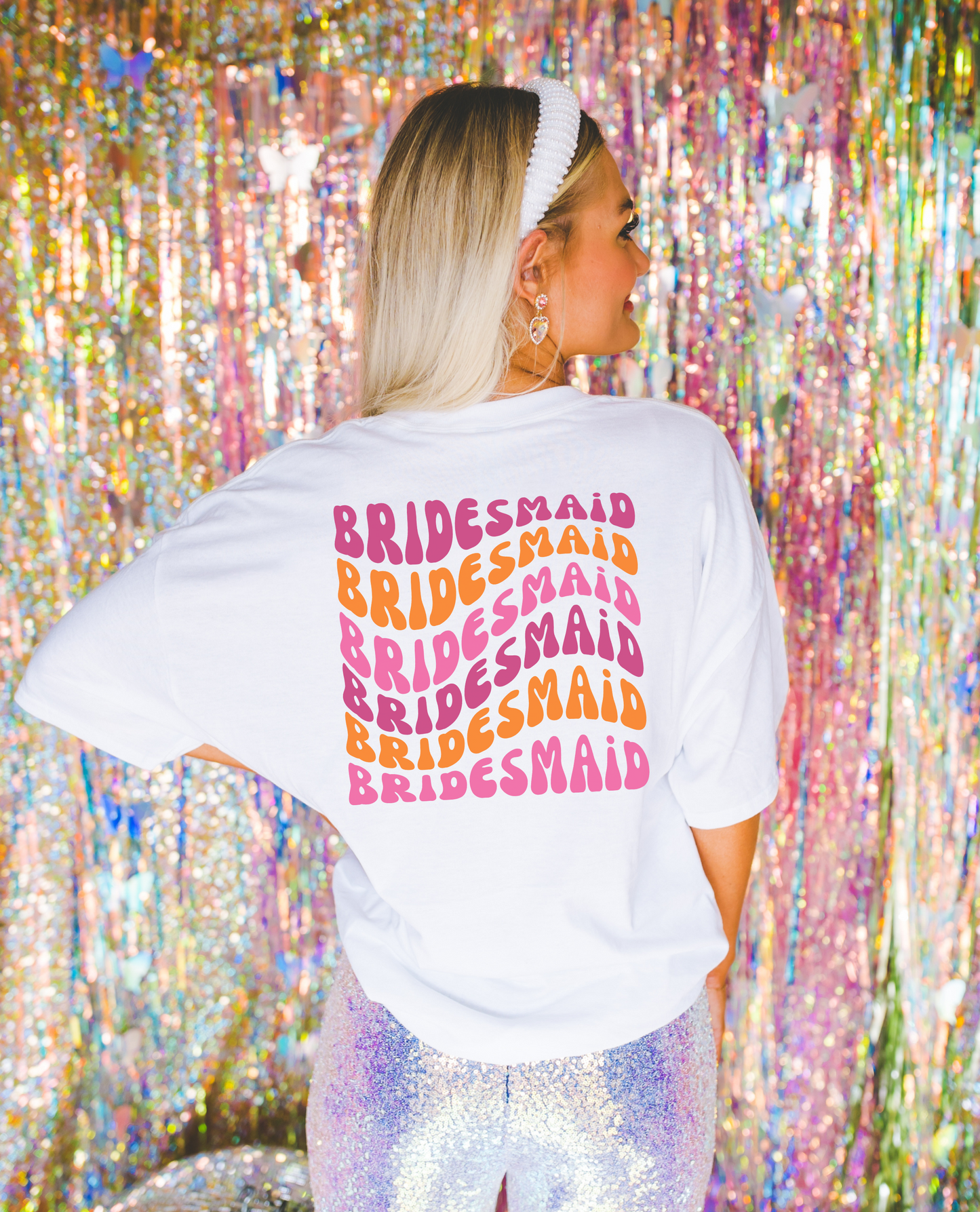 Retro Bridesmaid Shirt    |    Matching Bridal Party Shirts