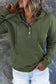 Dropped Shoulder Long Sleeve Hoodie with Pocket